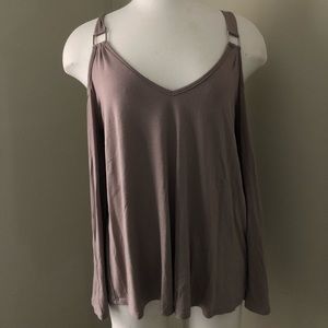 Charlotte Russe off the shoulder long sleeve